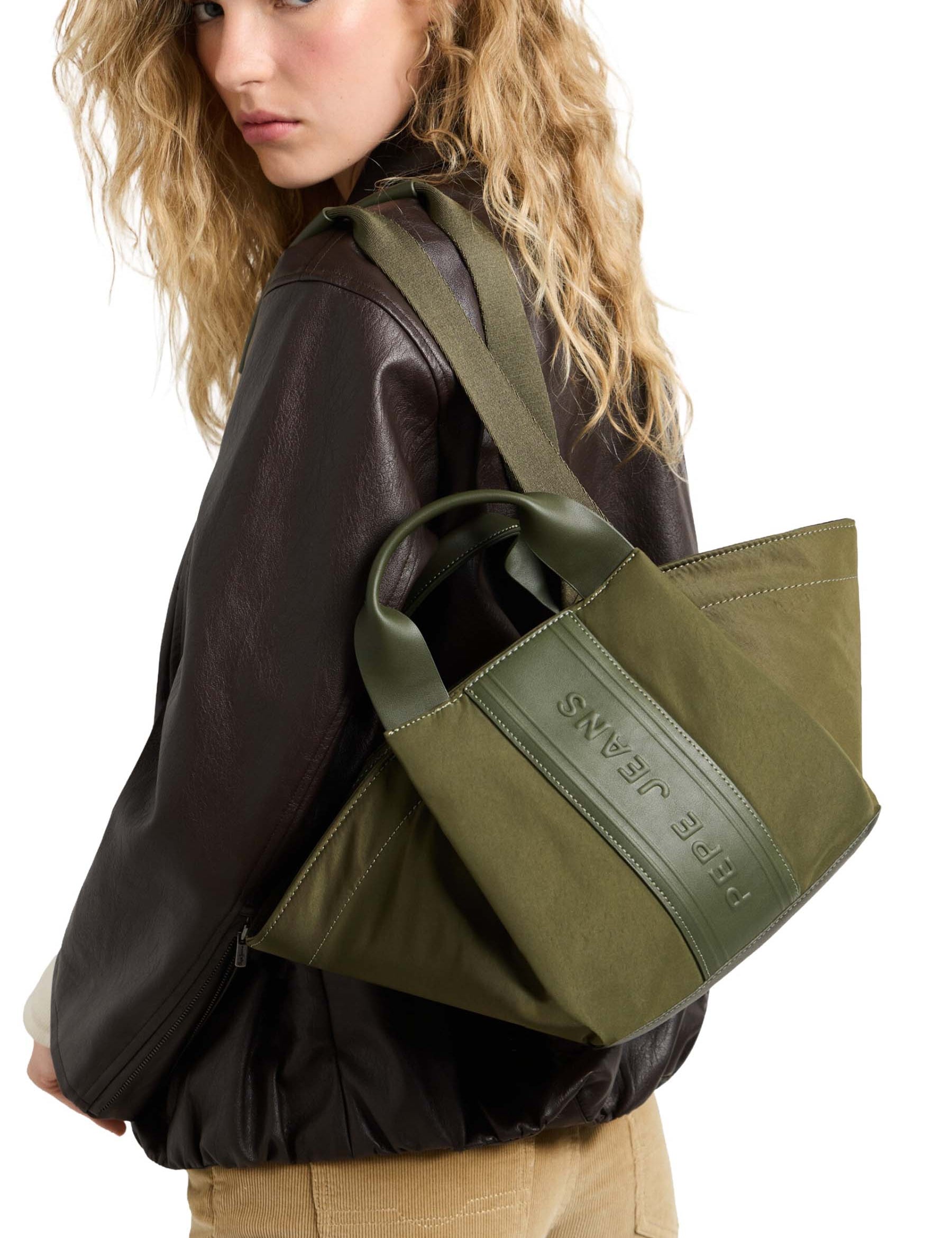 Borse a mano Verde Pepe Jeans