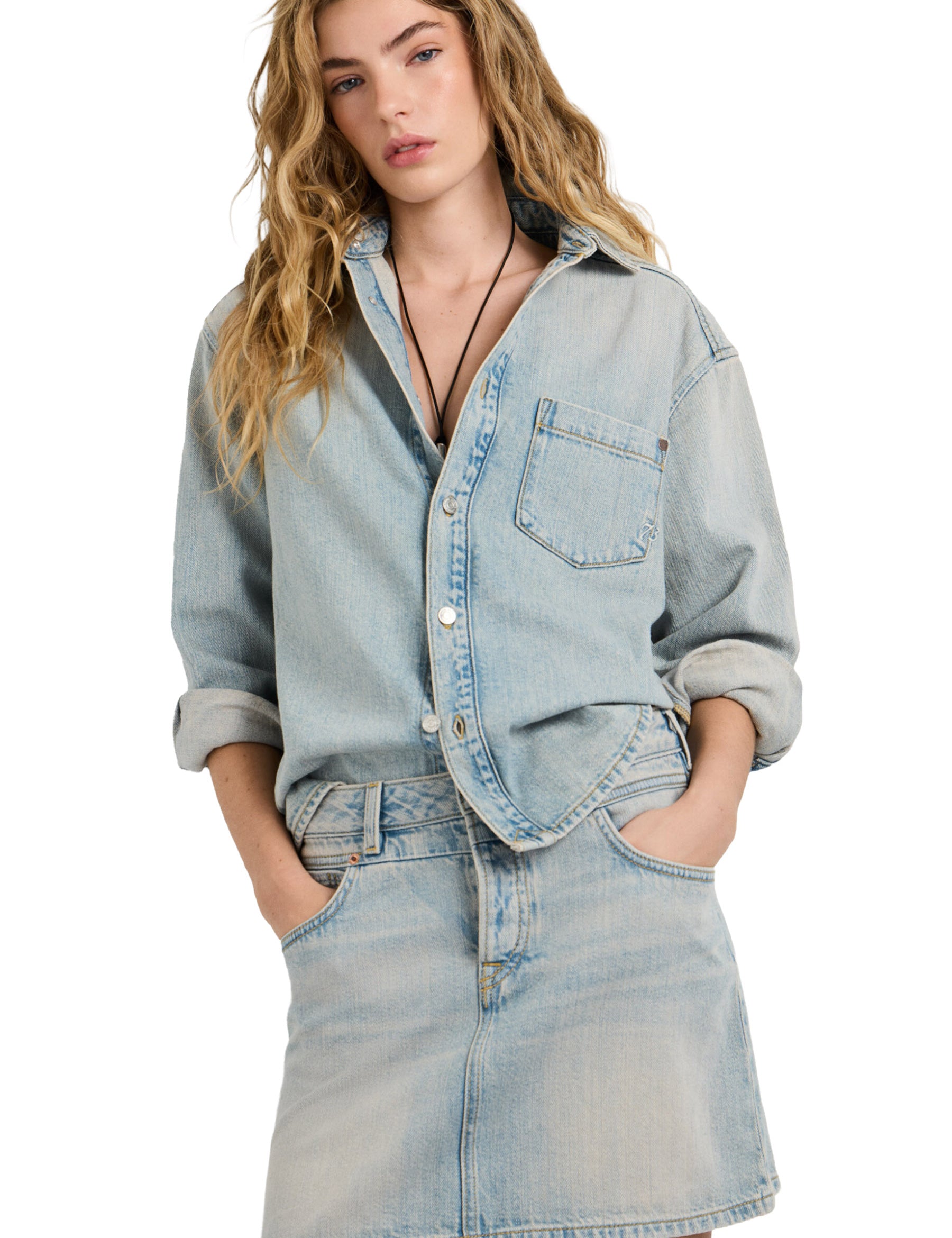 Camicie Blu Pepe Jeans