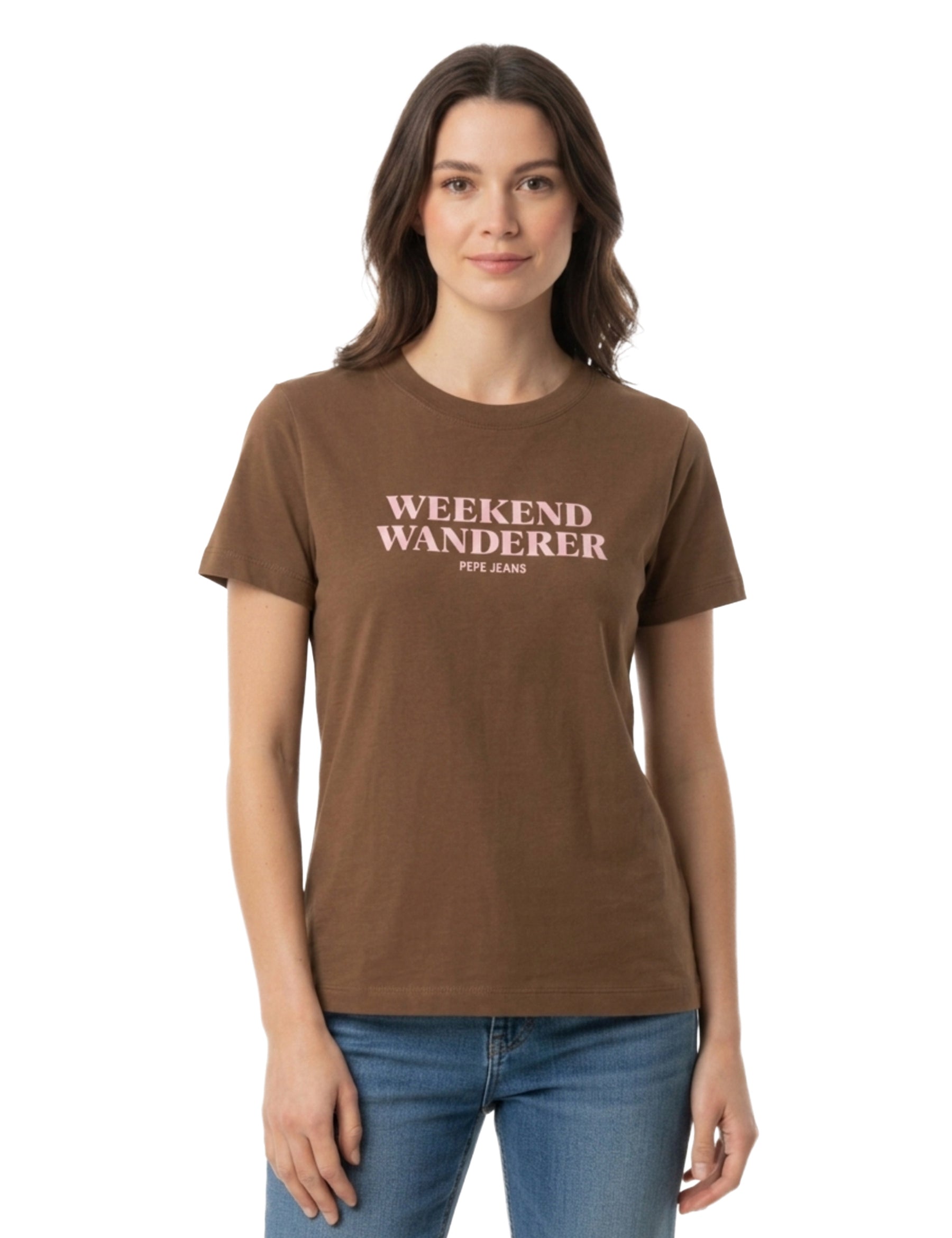 T-shirt Marrone Pepe Jeans