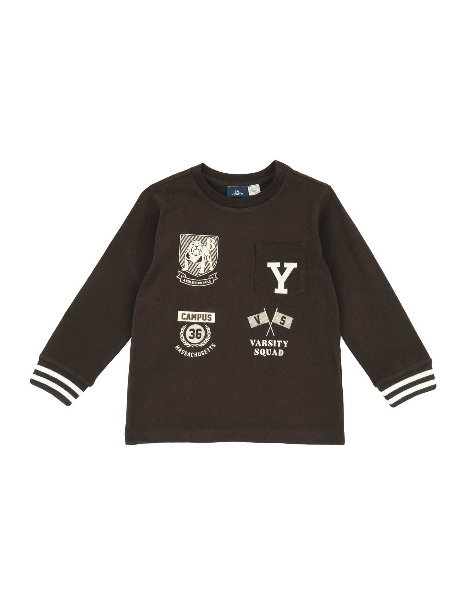 T-shirt Marrone Chicco