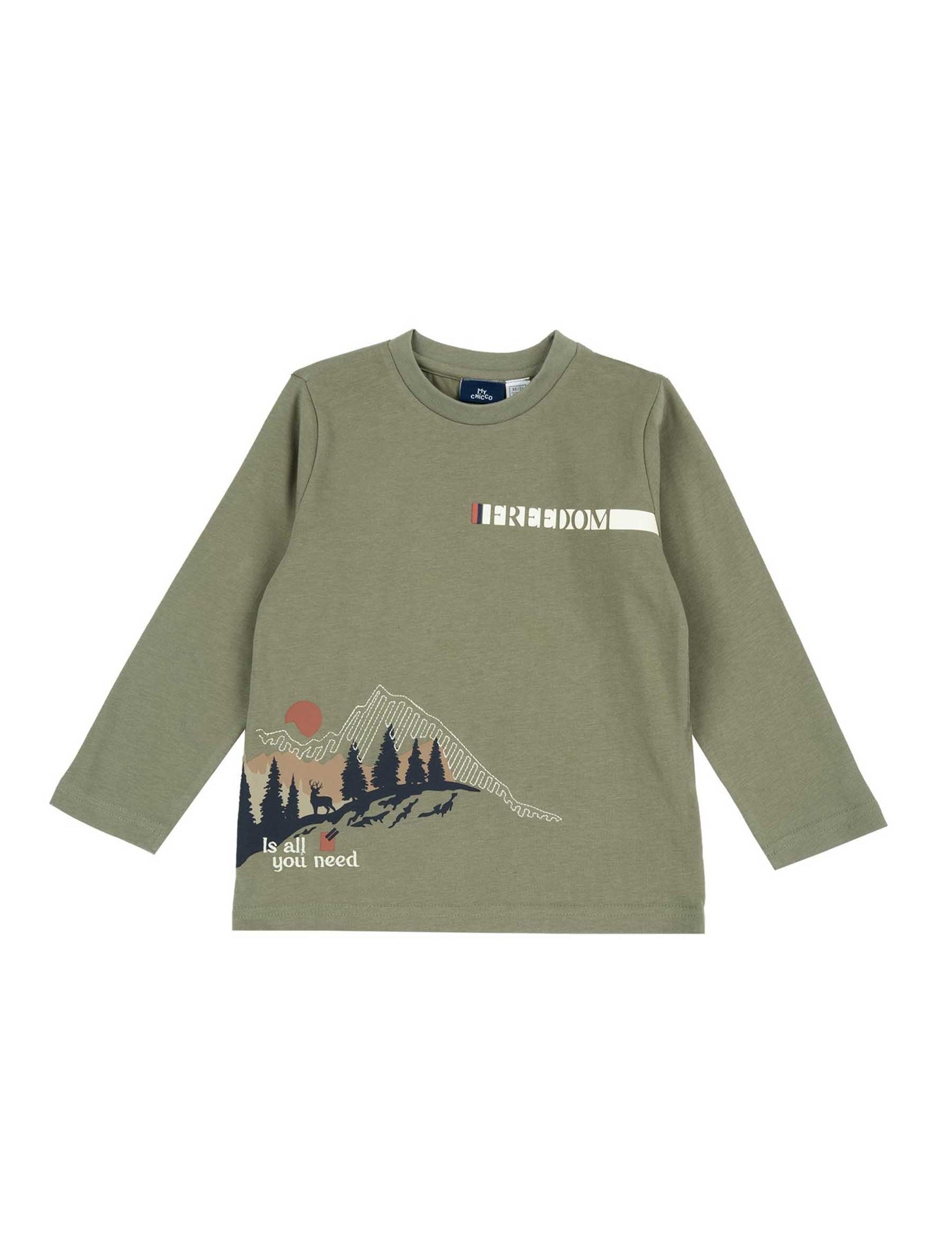 T-shirt Verde Chicco