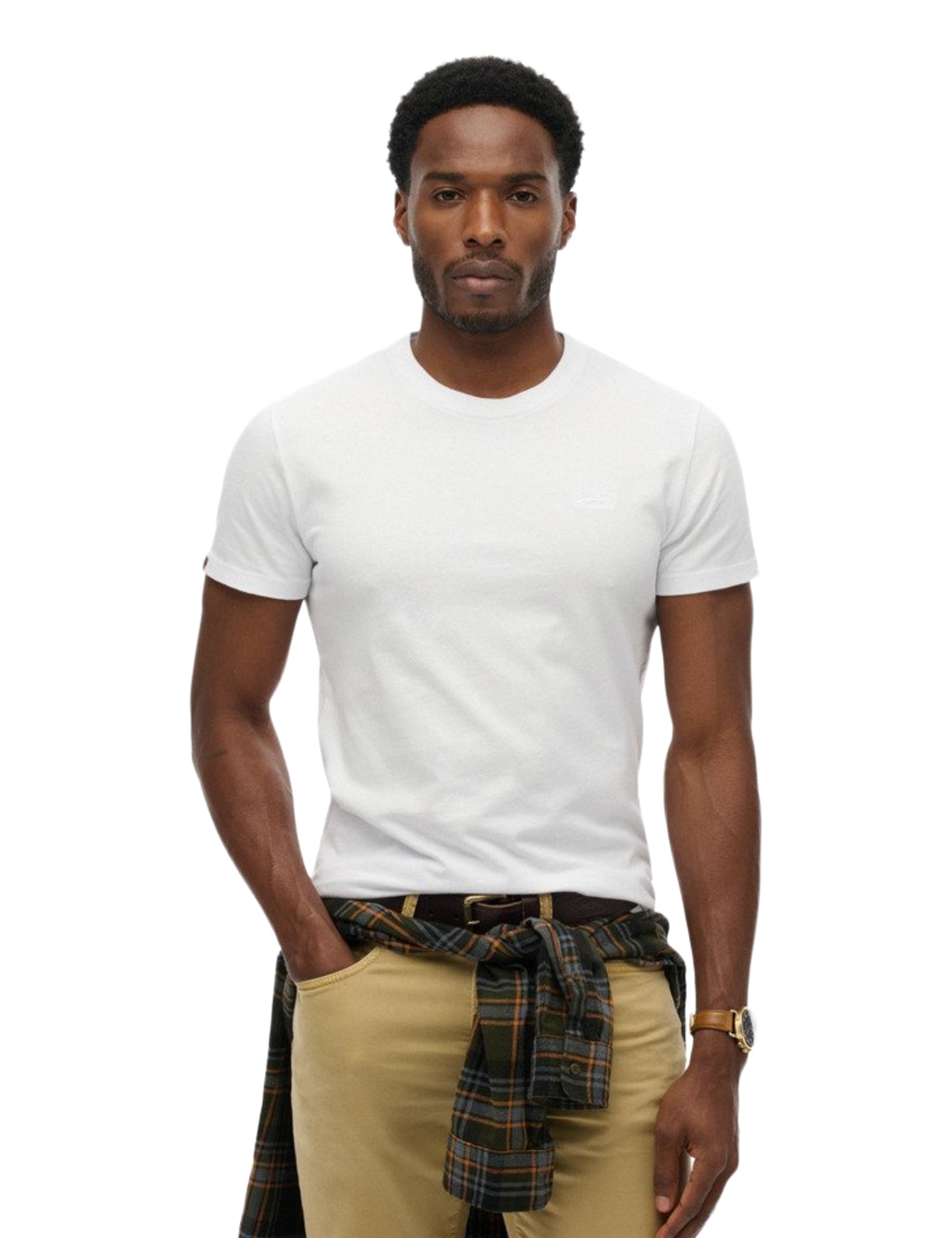 T-shirt Bianco Superdry