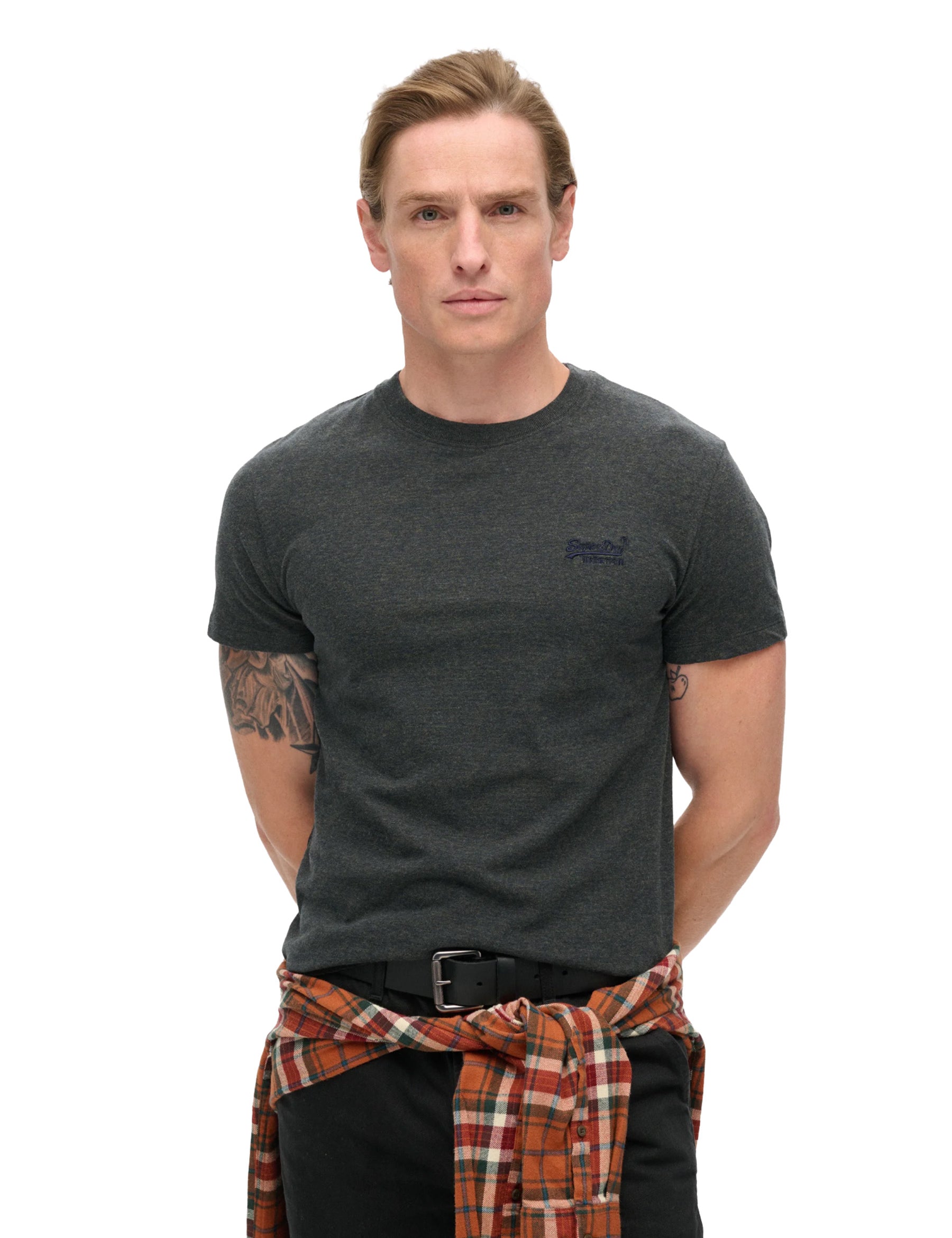 T-shirt Grigio Superdry
