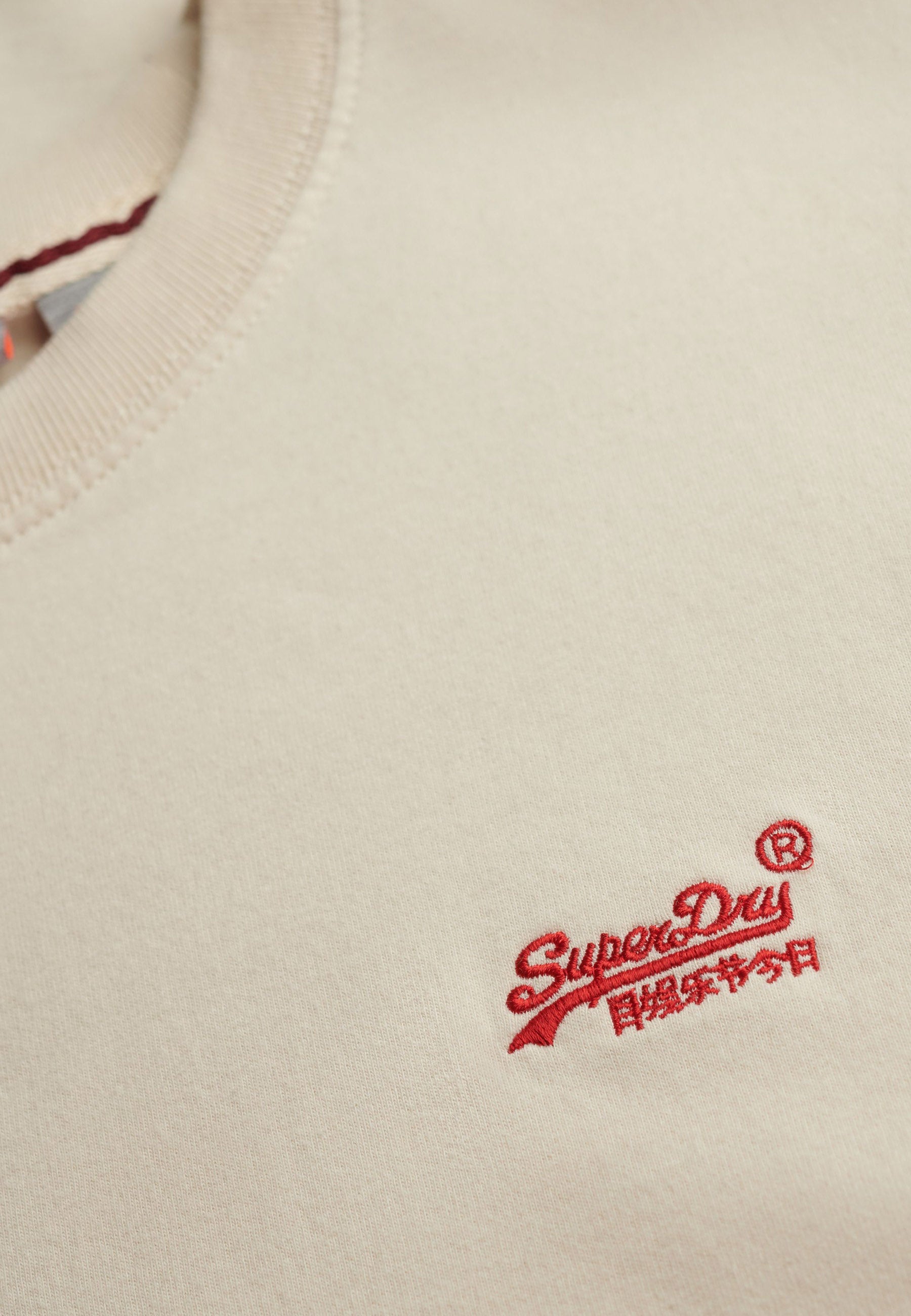 T-shirt Beige Superdry
