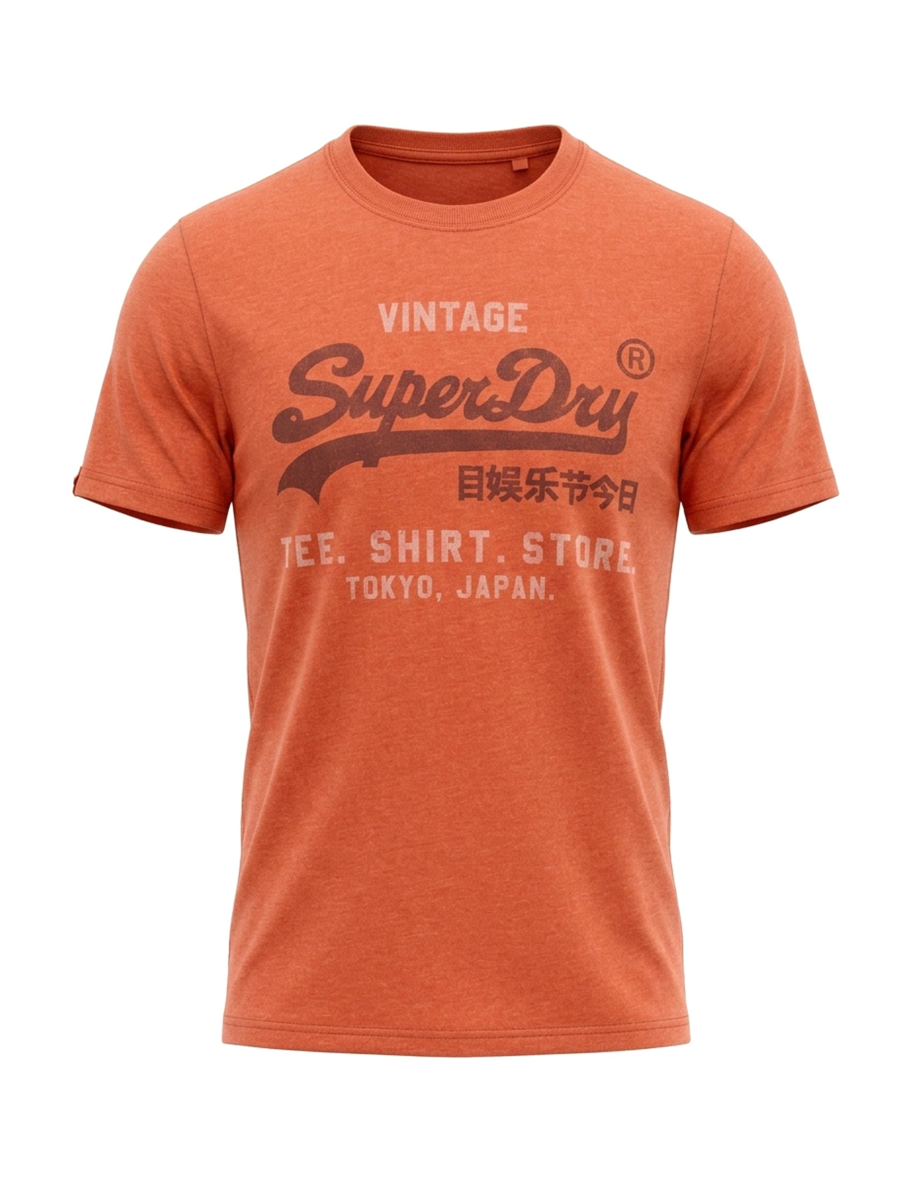 T-shirt Arancio Superdry