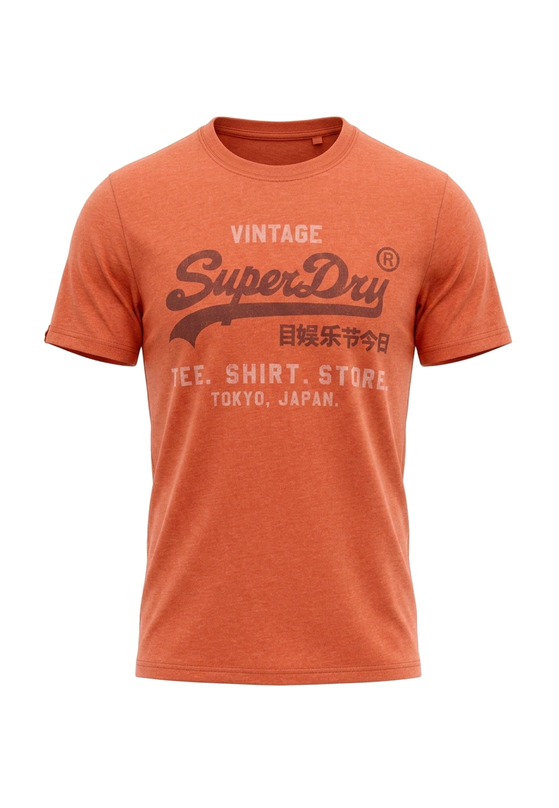 T-shirt Arancio Superdry