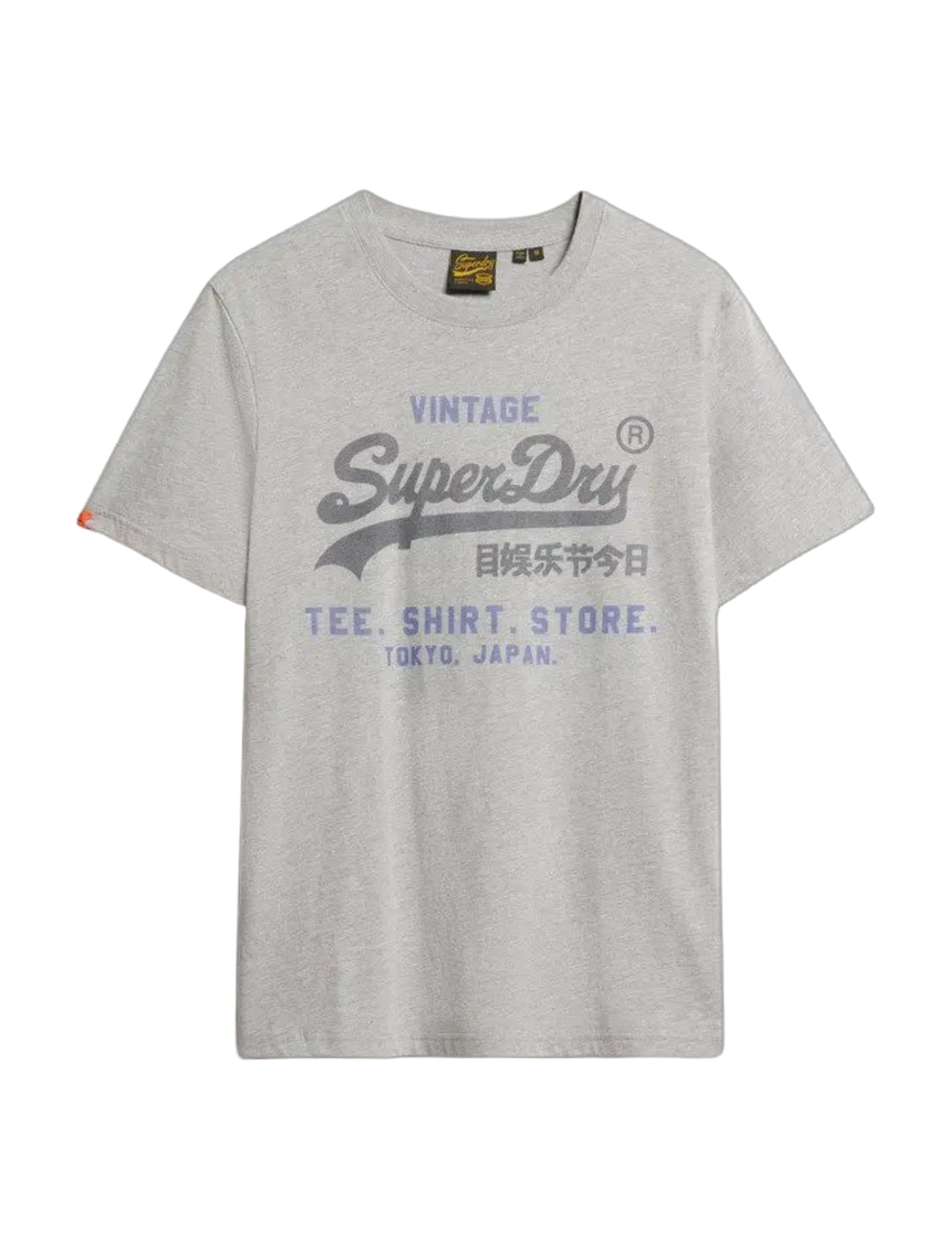 T-shirt Grigio Superdry