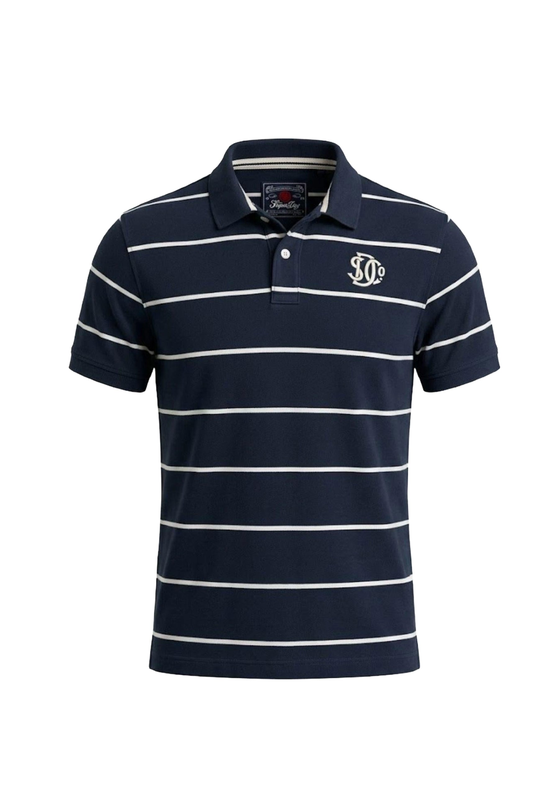 Polo Blu Scuro Superdry