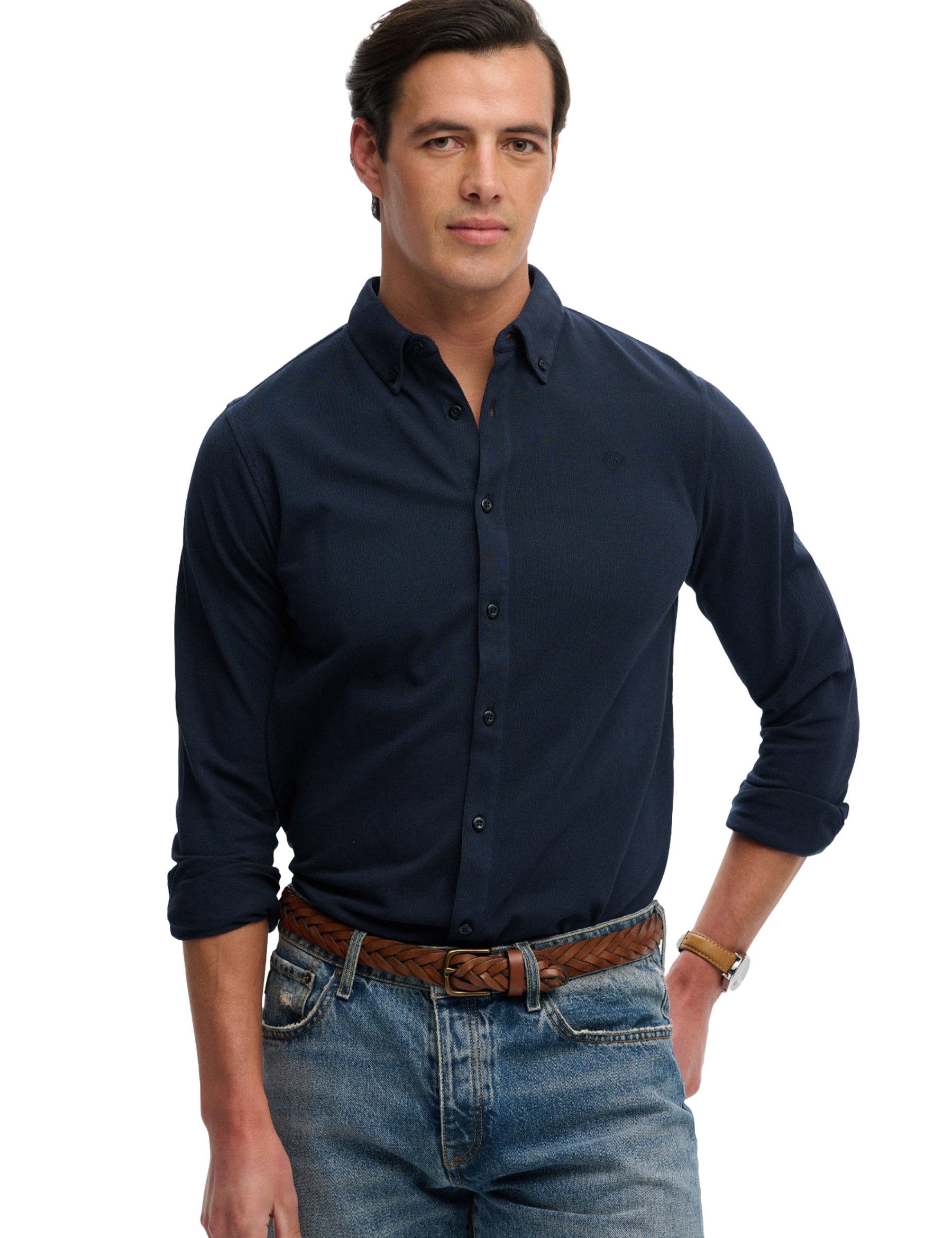 Camicie Blu Superdry