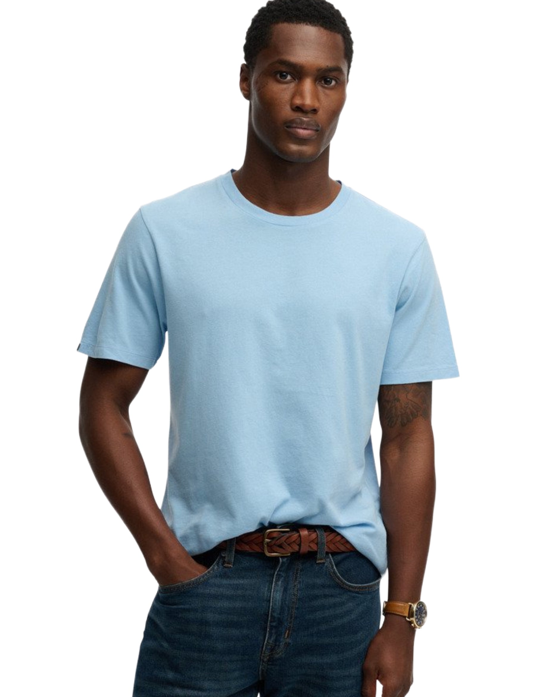 T-shirt Celeste Superdry