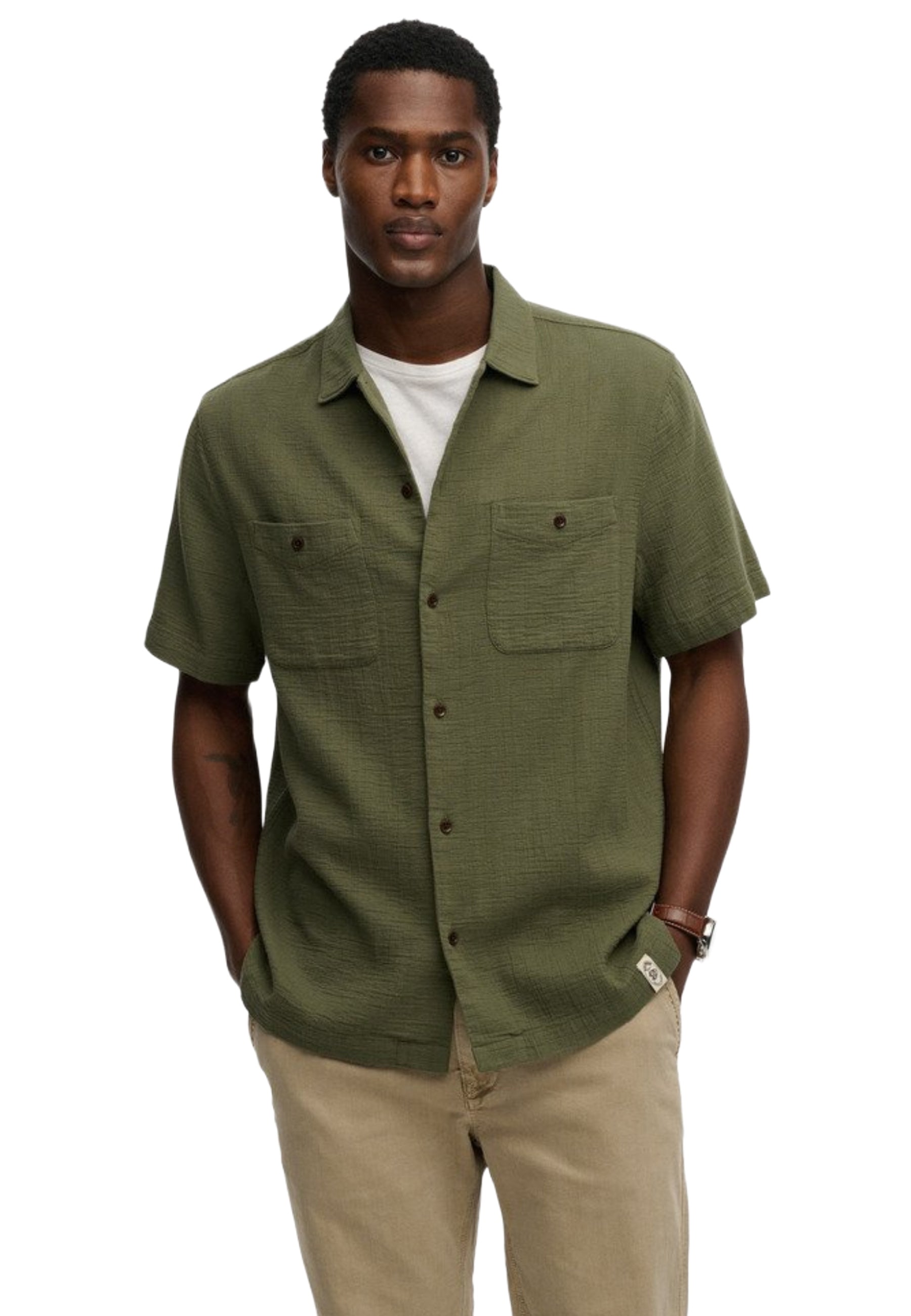 Camicie Verde Superdry