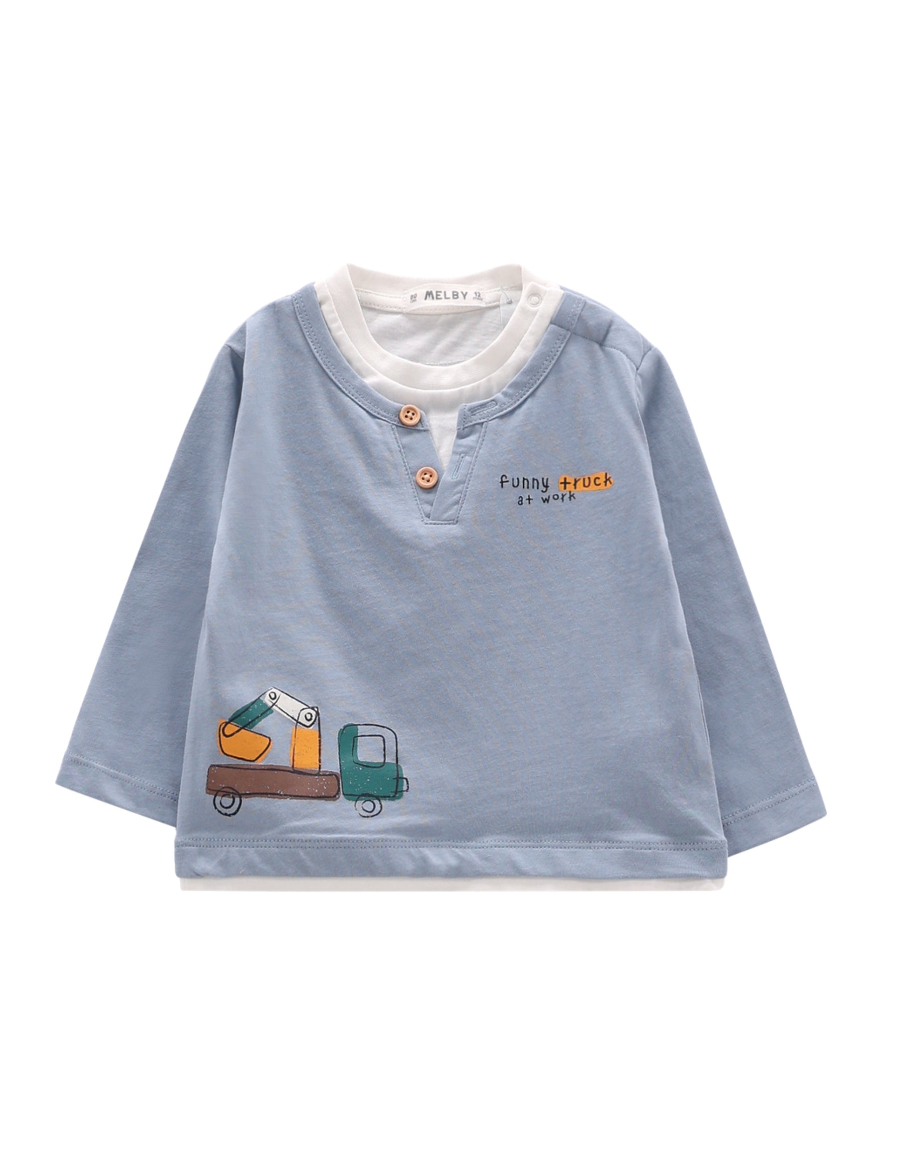 T-shirt Blu Melby