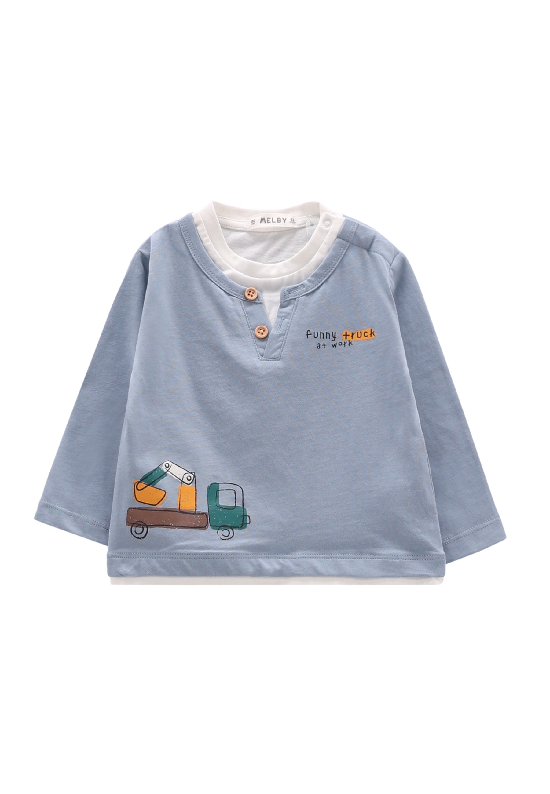 T-shirt Blu Melby