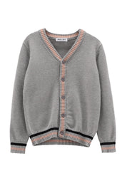 Cardigan Grigio Melby