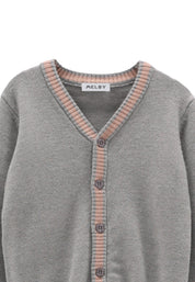 Cardigan Grigio Melby