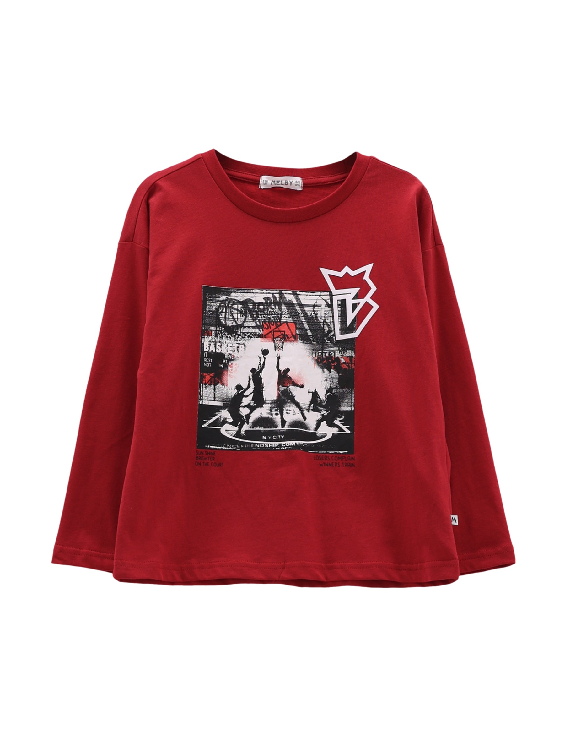 T-shirt Rosso Melby