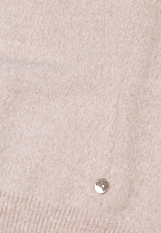 Maglia a collo alto Beige Yes-zee