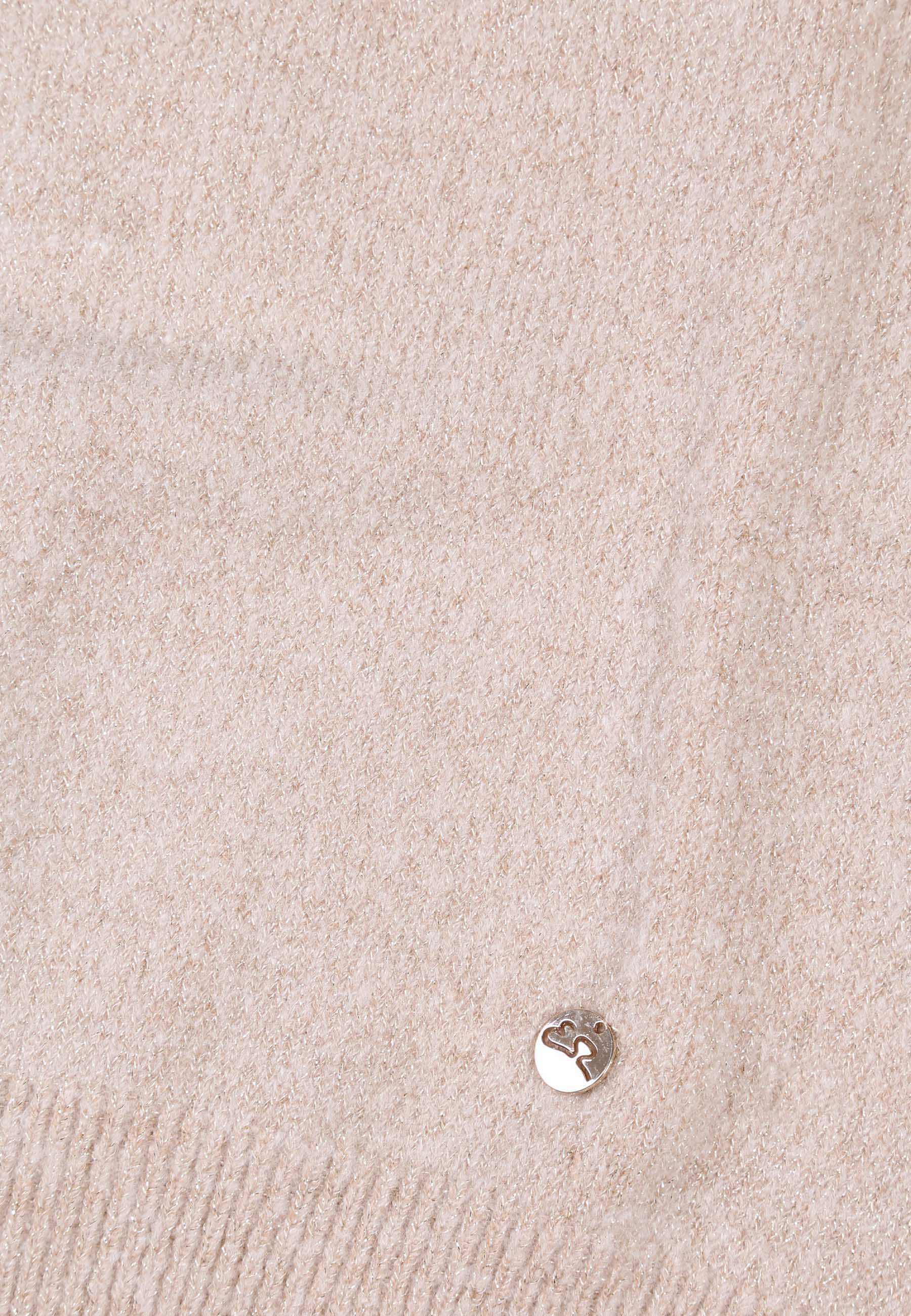 Maglia a collo alto Beige Yes-zee