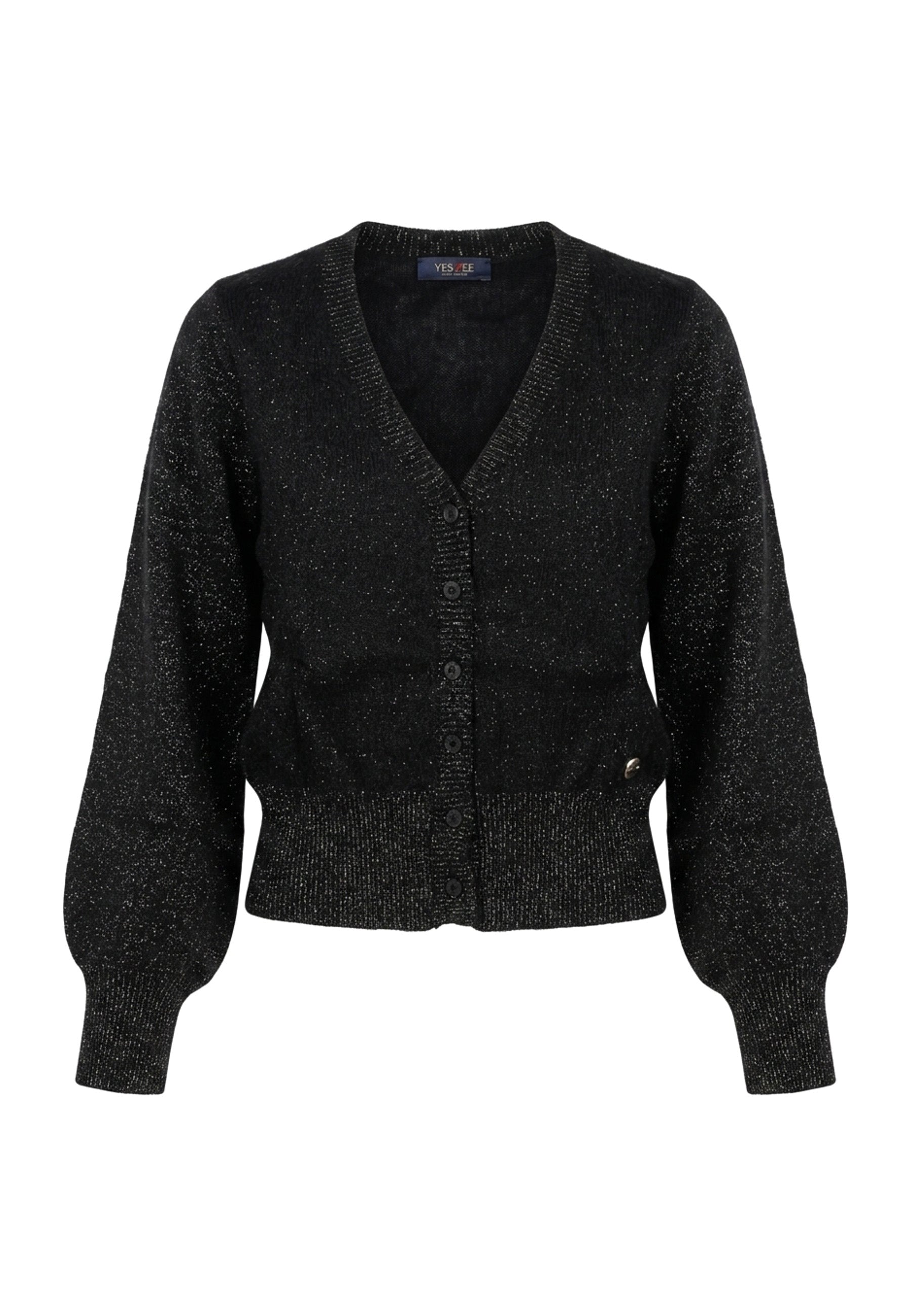 Cardigan Nero Yes-zee