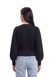 Cardigan Nero Yes-zee
