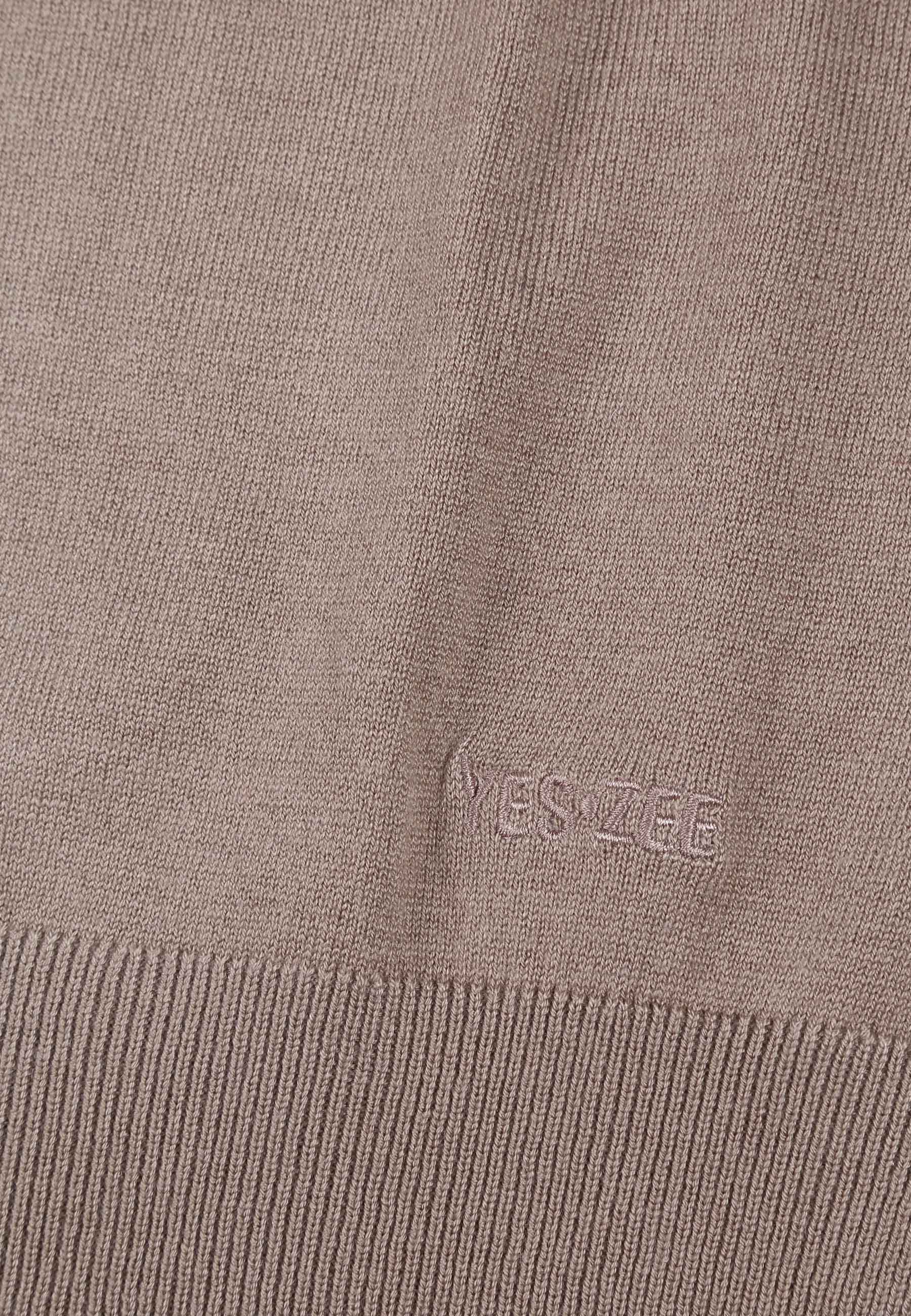 Maglia a collo alto Beige Yes-zee