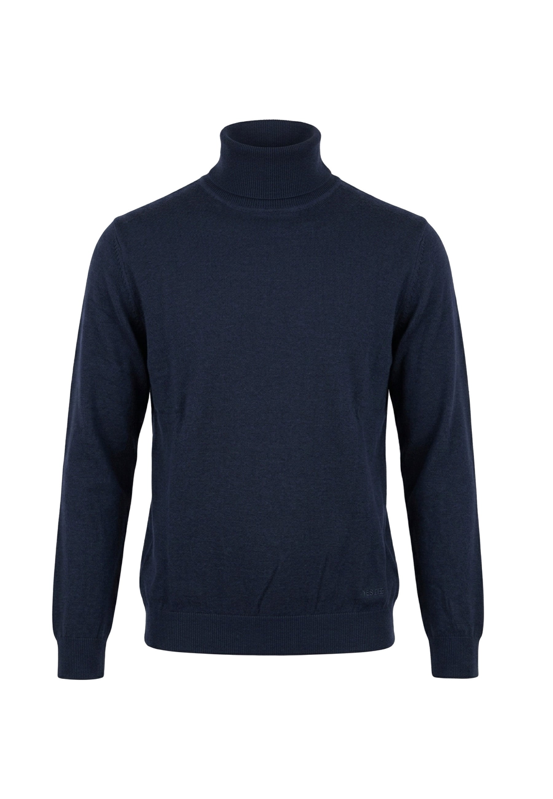 Maglia a collo alto Blu Yes-zee