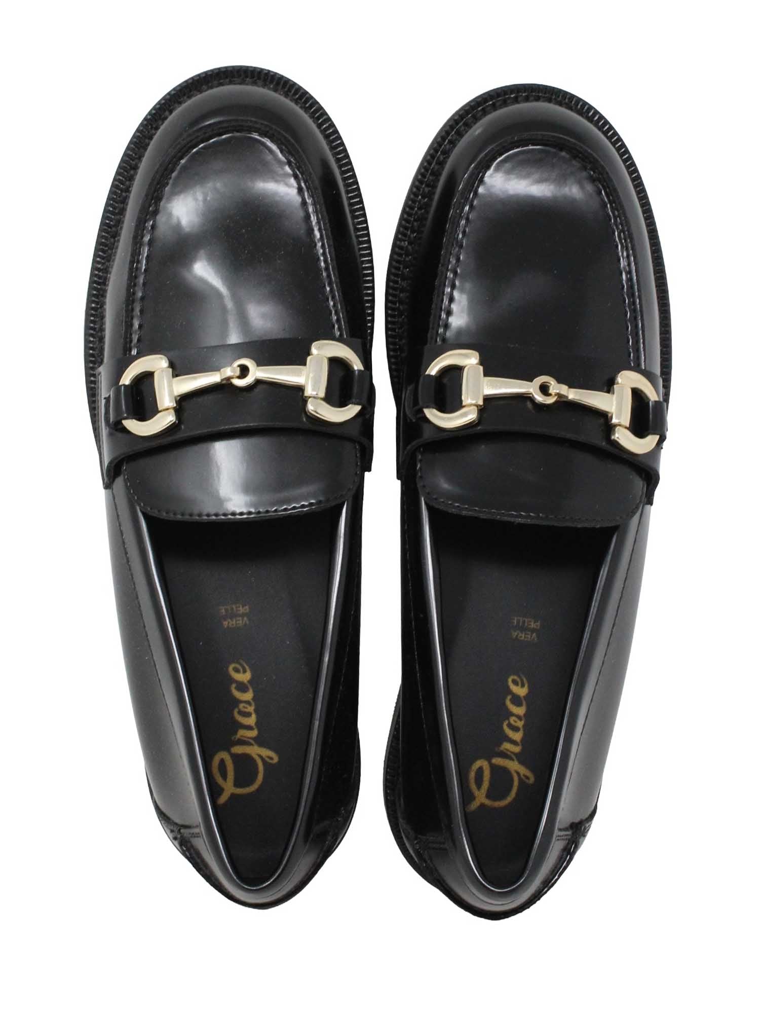 Mocassini Nero Grace Shoes