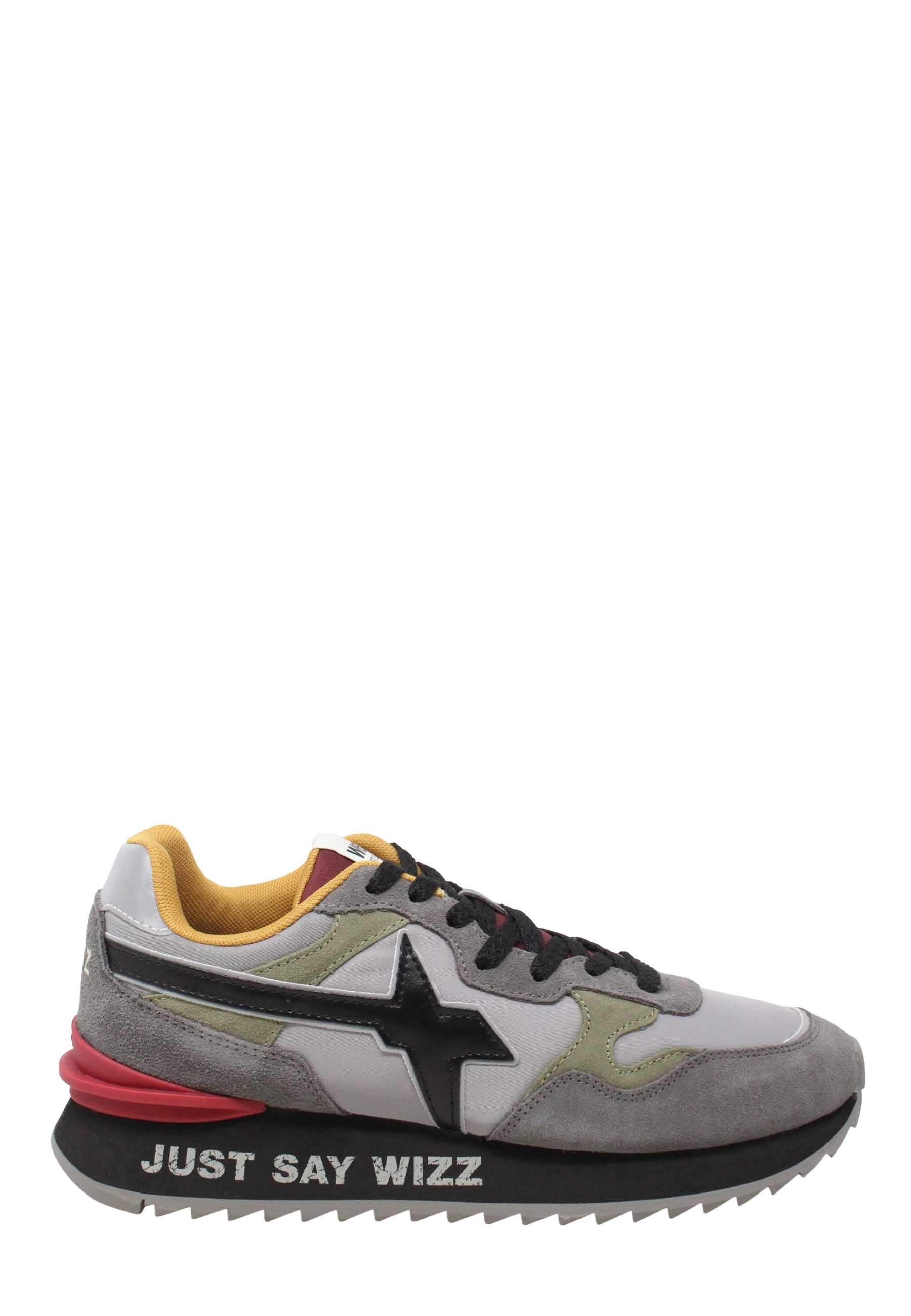 Sneakers Grigio Verde W6yz