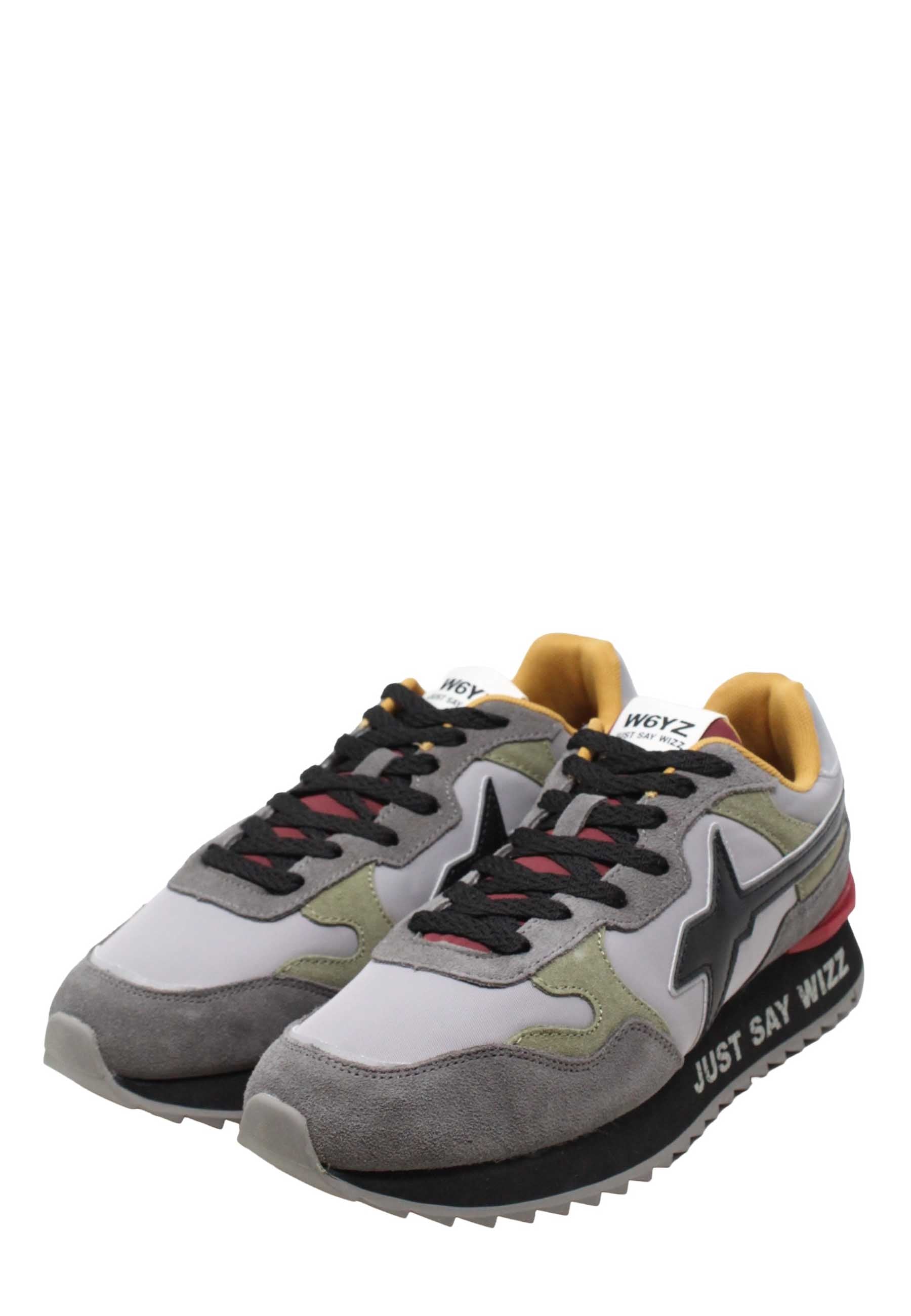 Sneakers Grigio Verde W6yz