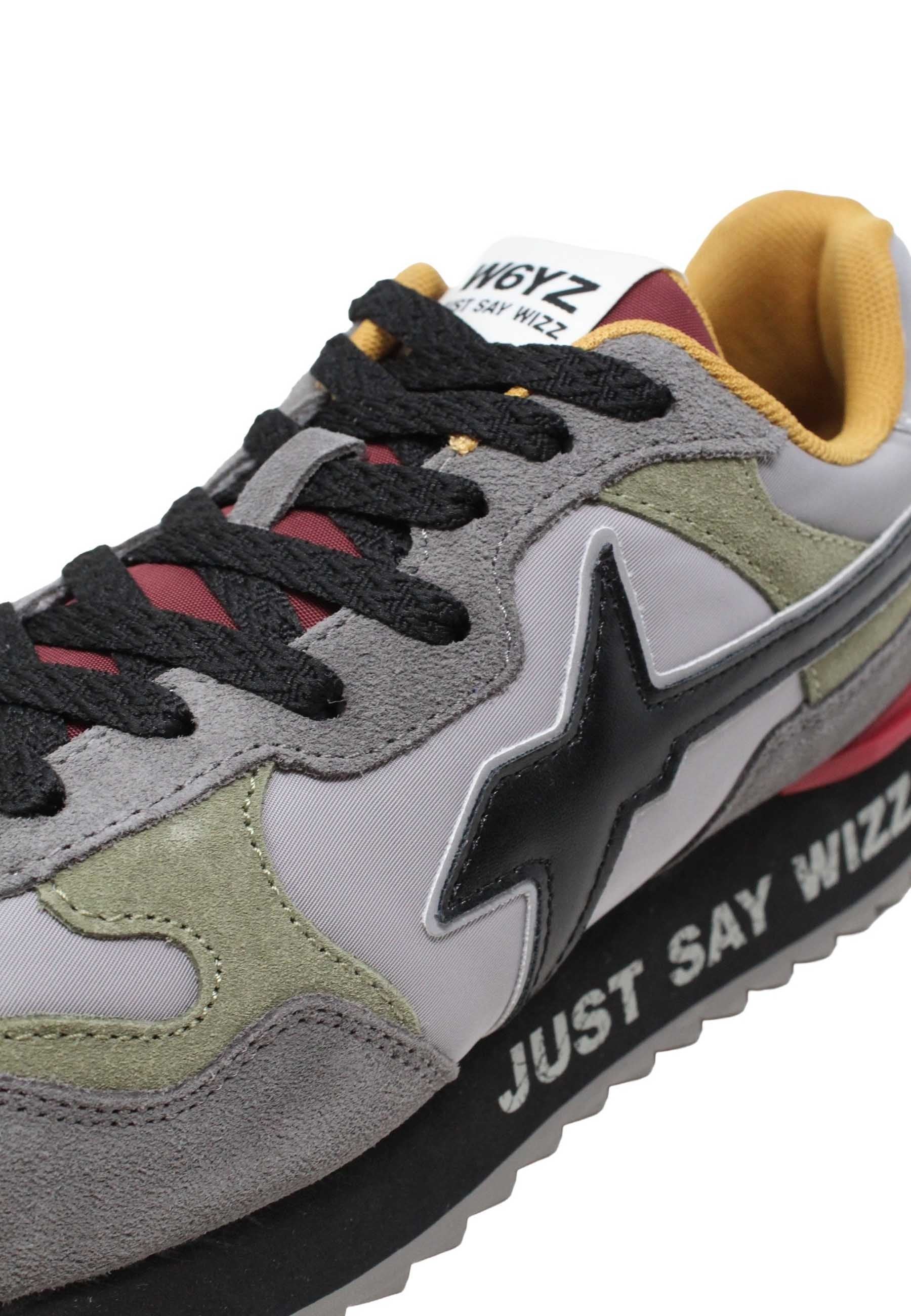 Sneakers Grigio Verde W6yz