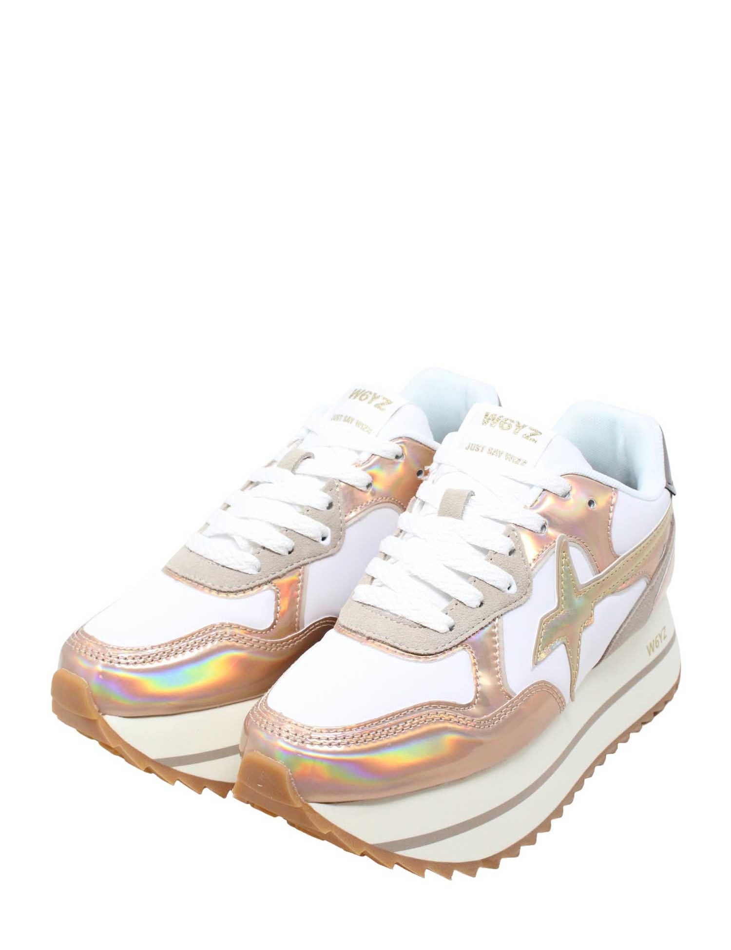 Sneakers Rosa Bianco W6yz