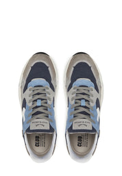 Sneakers Blu Voile Blanche