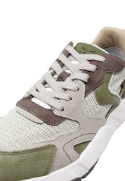 Sneakers Verde Voile Blanche