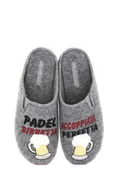 Pantofole Grigio Grunland