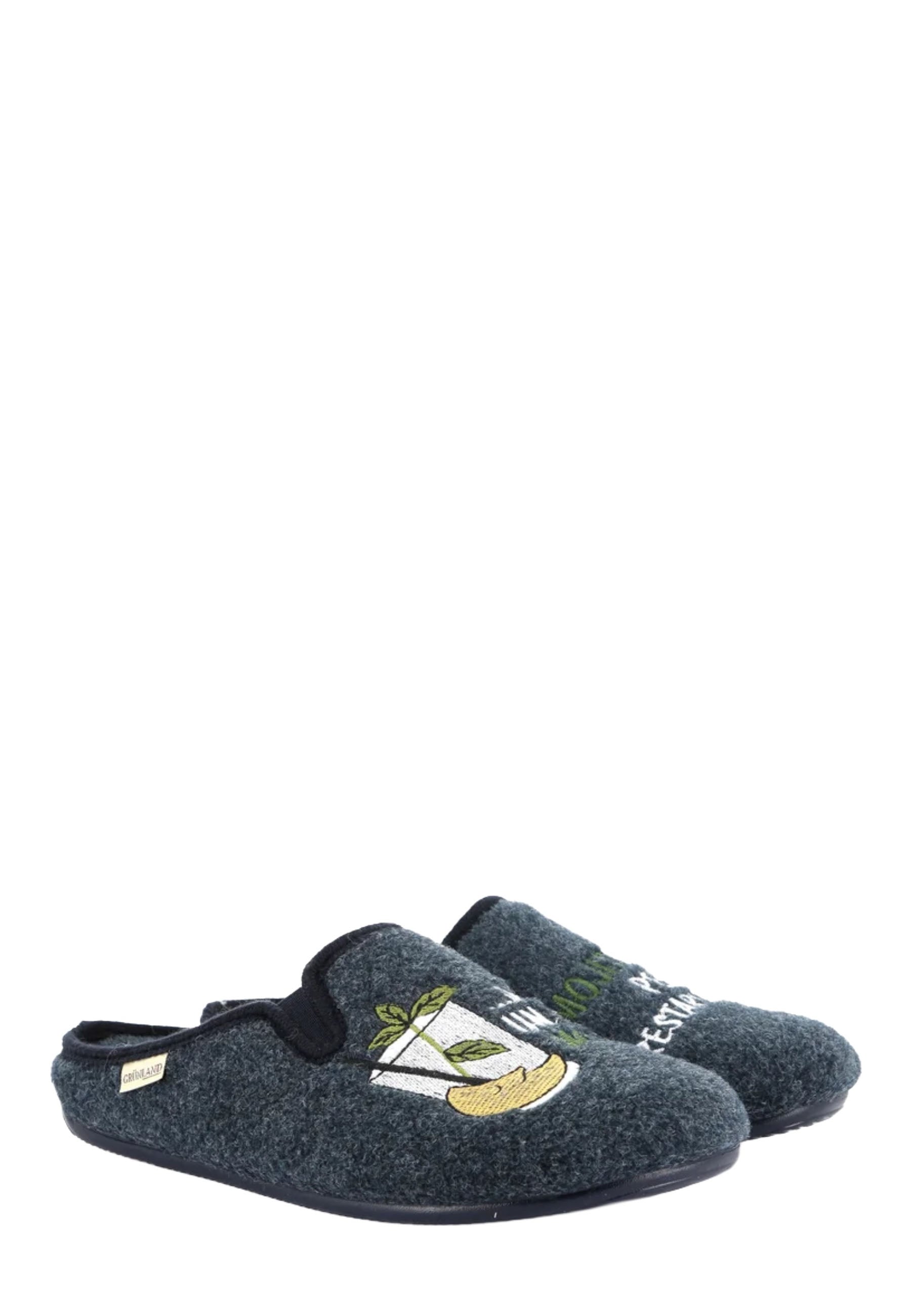 Pantofole Blu Grunland