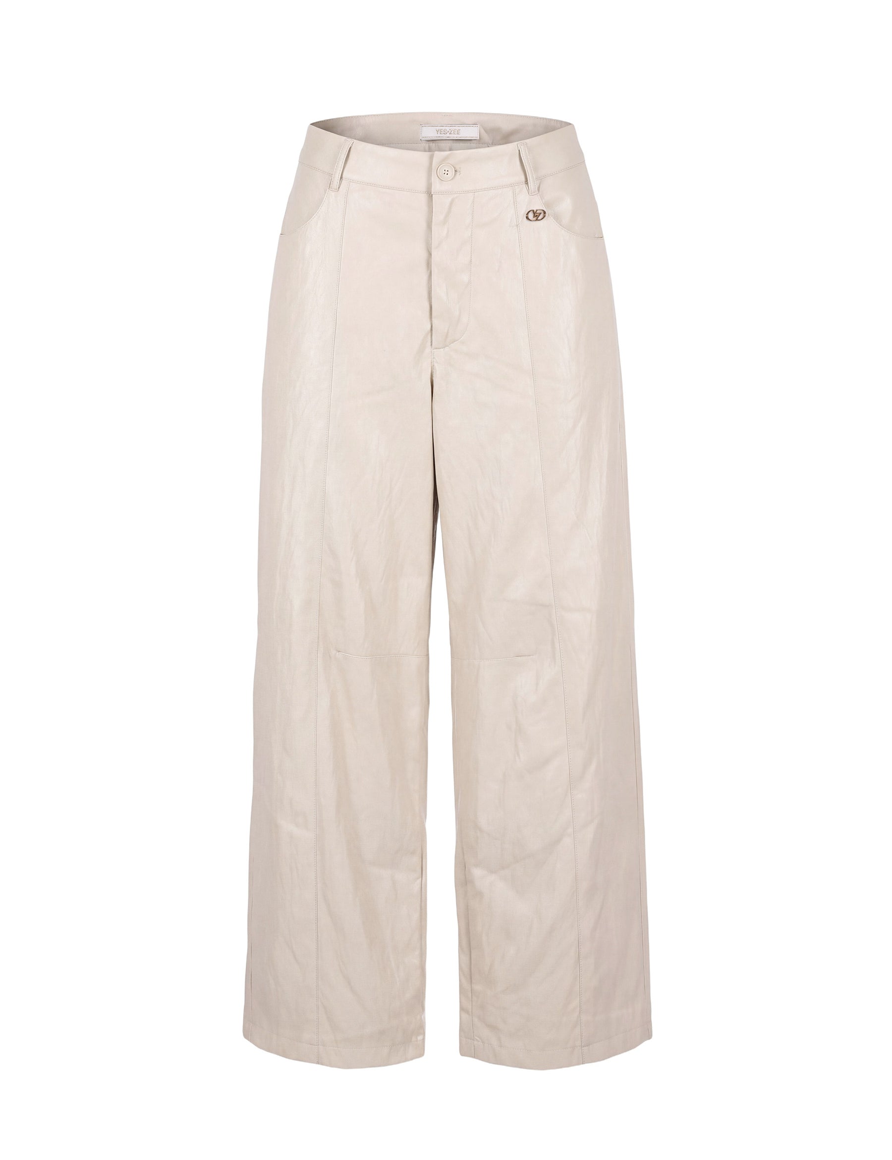 Pantaloni Beige Yes-zee