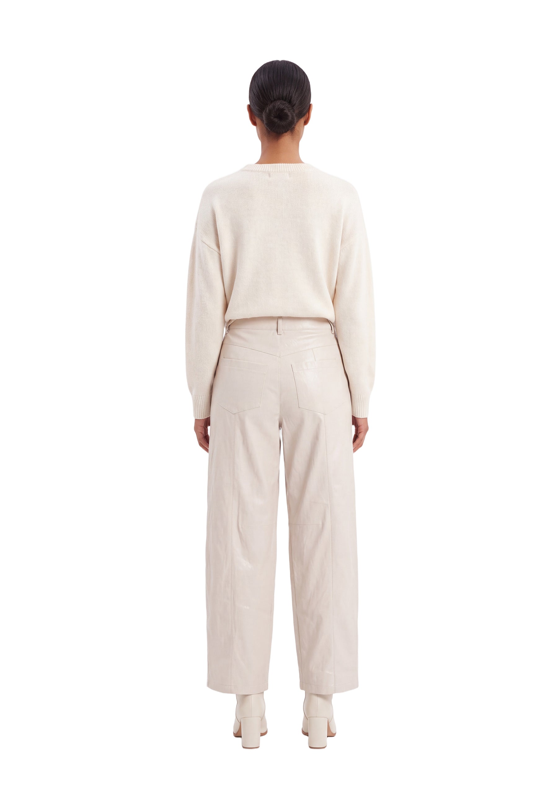 Pantaloni Beige Yes-zee
