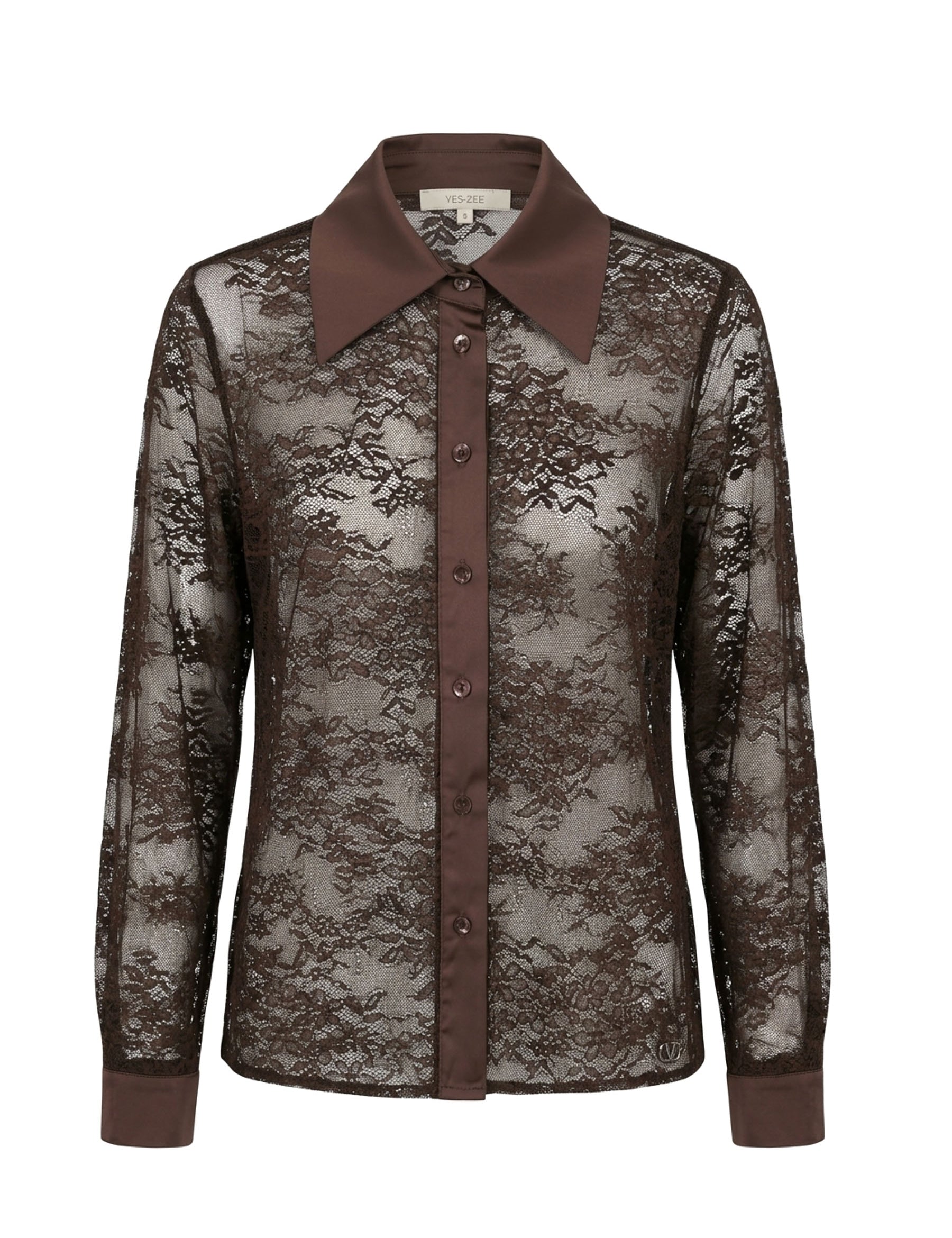 Camicie Marrone Yes-zee