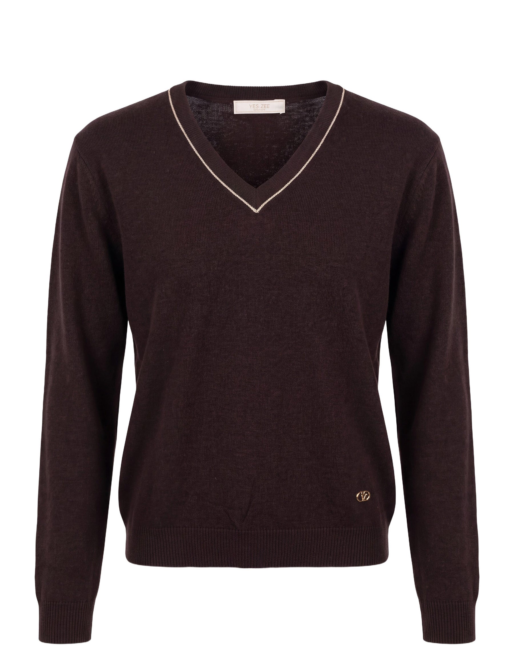 Maglioncini Marrone Yes-zee