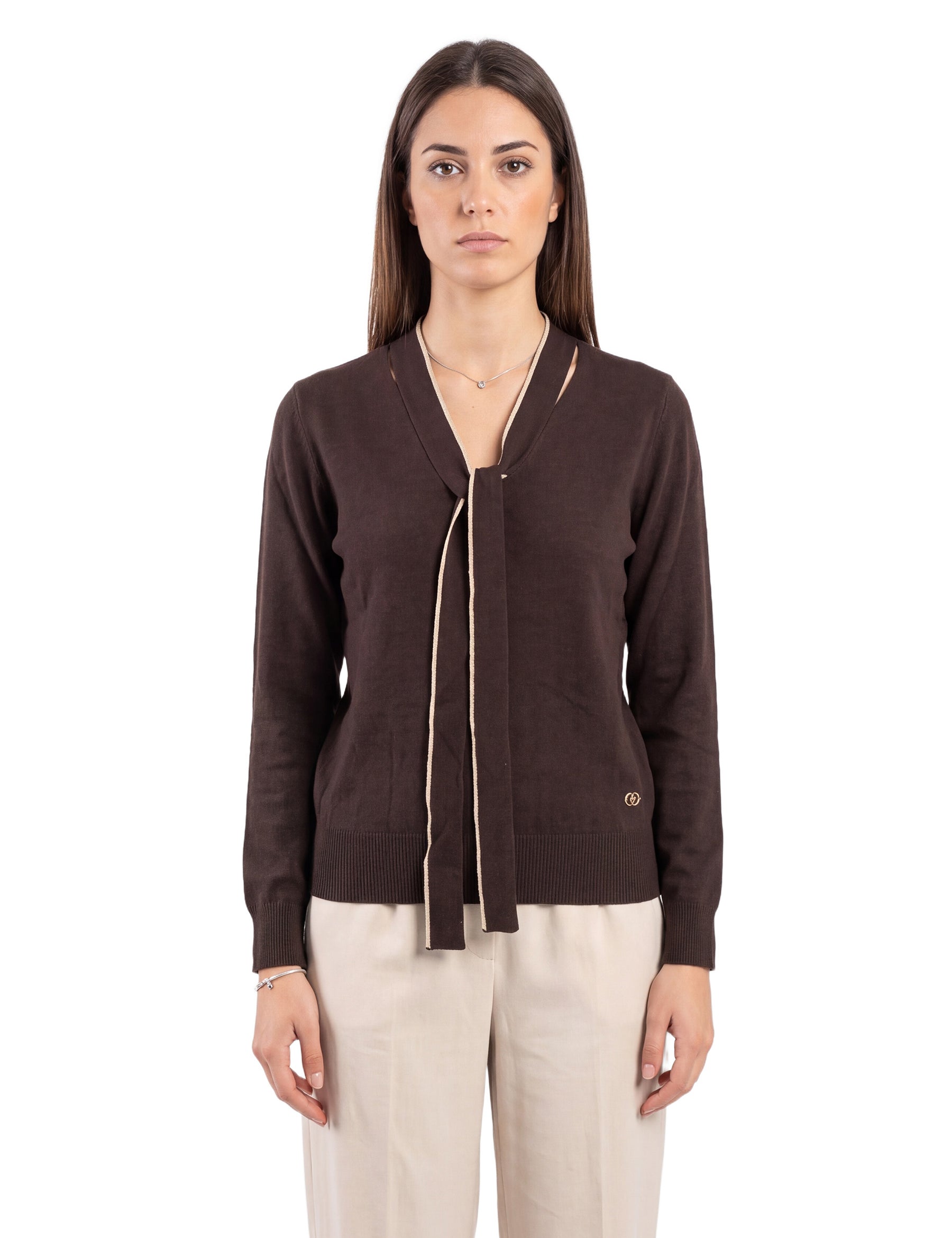 Maglioncini Marrone Yes-zee
