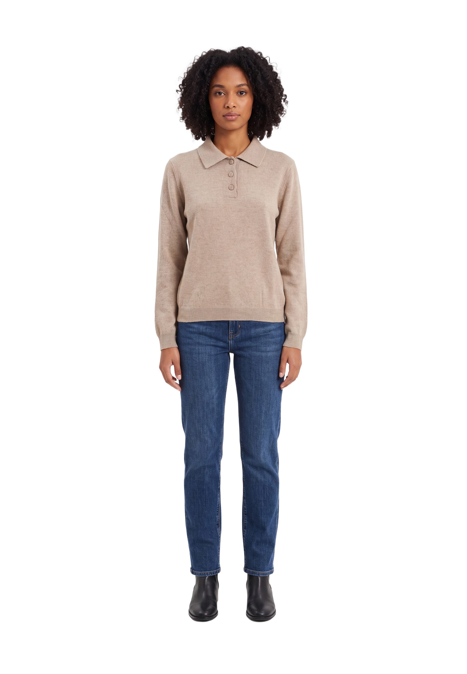 Polo Beige Yes-zee