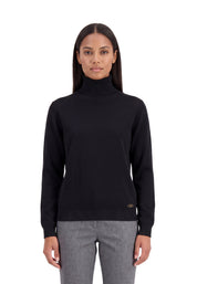 Maglia a collo alto Nero Yes-zee