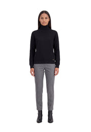 Maglia a collo alto Nero Yes-zee