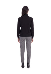 Maglia a collo alto Nero Yes-zee