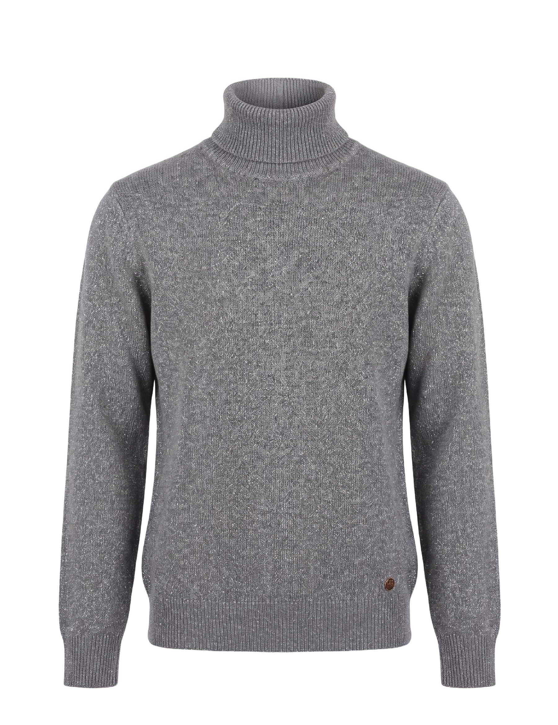 Maglia a collo alto Grigio Yes-zee