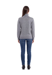 Maglia a collo alto Grigio Yes-zee