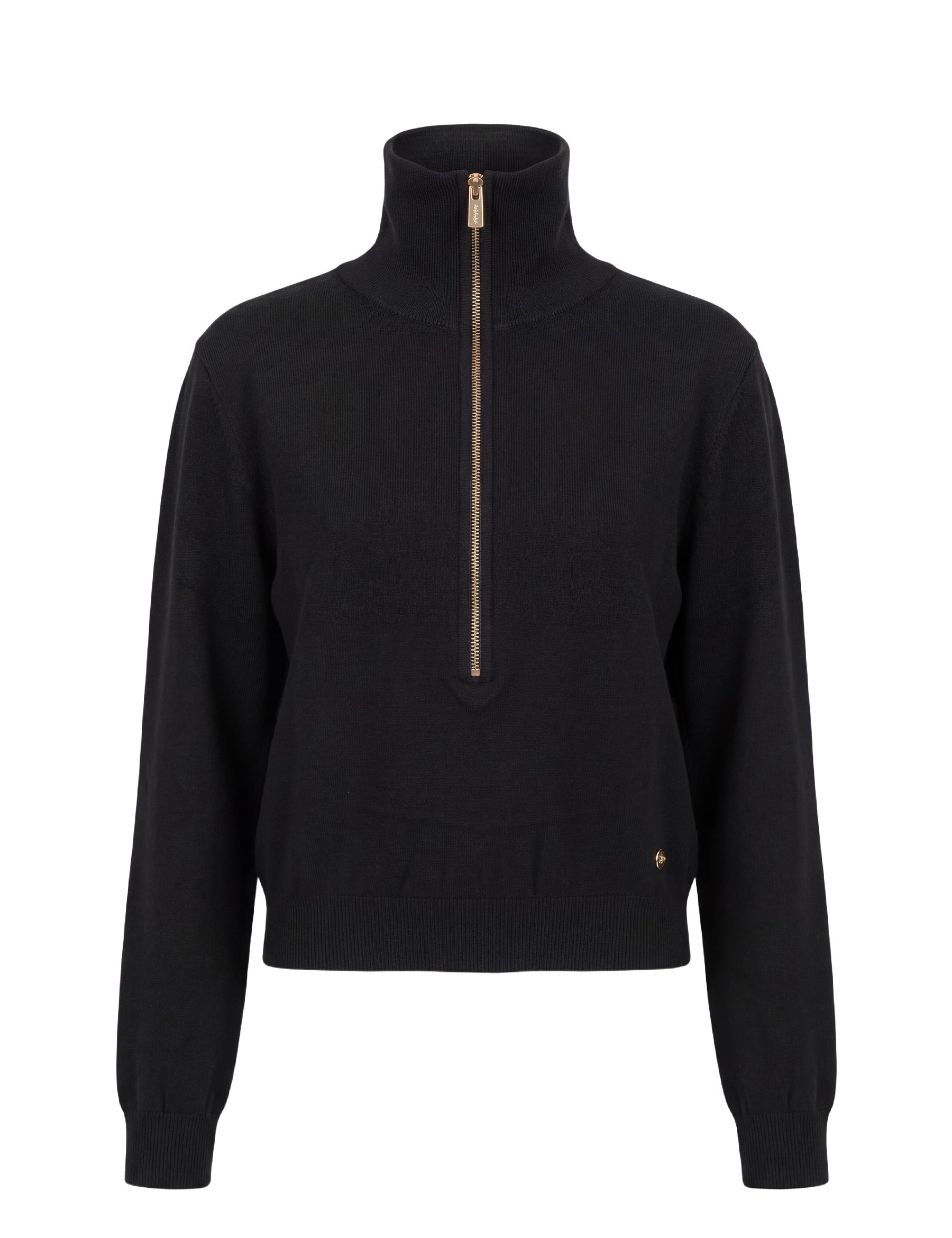 Maglia a collo alto Nero Yes-zee