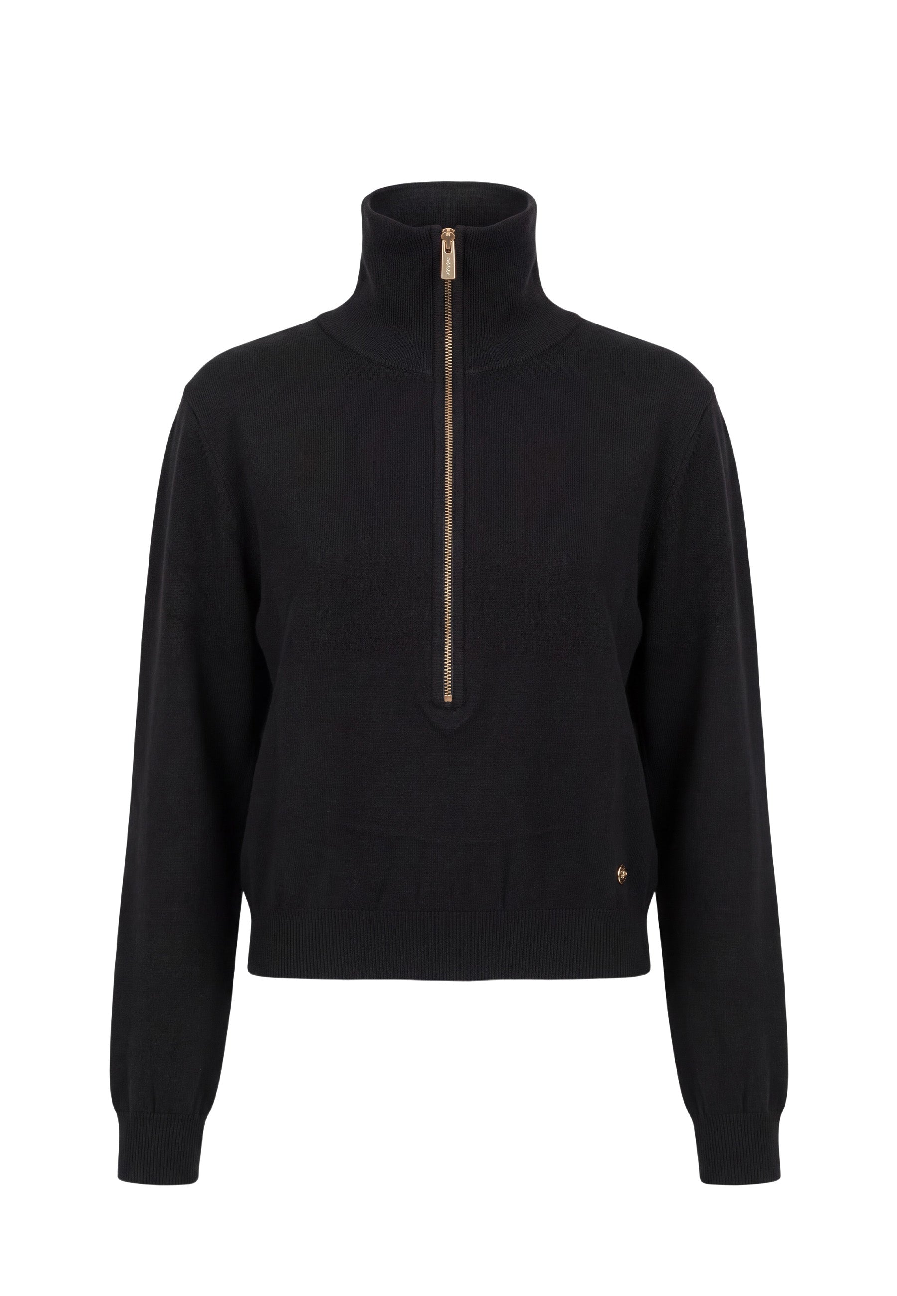 Maglia a collo alto Nero Yes-zee