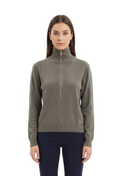 Maglia a collo alto Verde Yes-zee