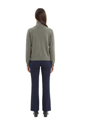 Maglia a collo alto Verde Yes-zee